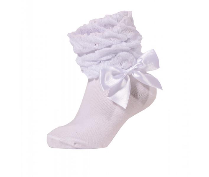 Носки с акружевом и бантом, Опт фото 3