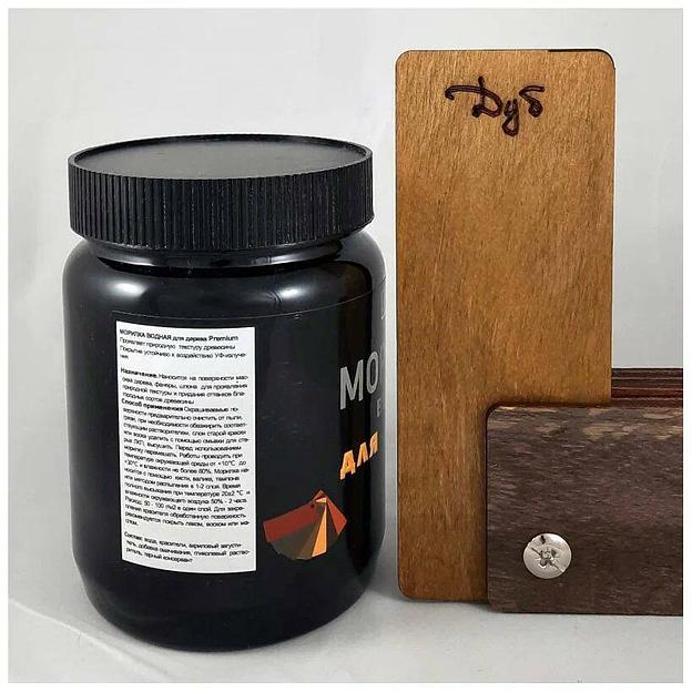 Морилка водная для дерева Premium дуб фото 3