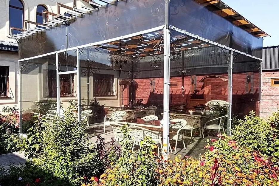 Изготовление и установка мягких окон ПВХ фото 5