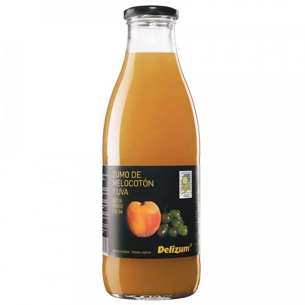 Персиковый и виноградный сок био Delizum, 200 мл ОПТ фото 1