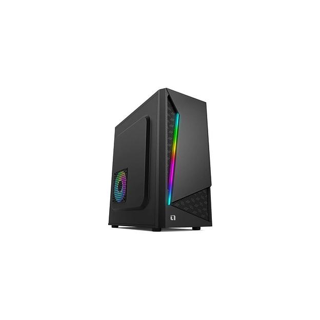 Корпус ATX Accord ACC-CL295RGB, Midi-Tower, без БП, черный фото 1