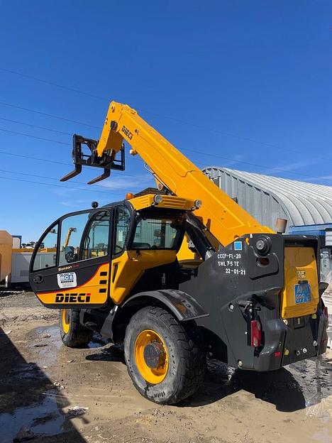 Телескопический погрузчик Dieci Samson 75.10, наработка 1204 м/ч фото 5