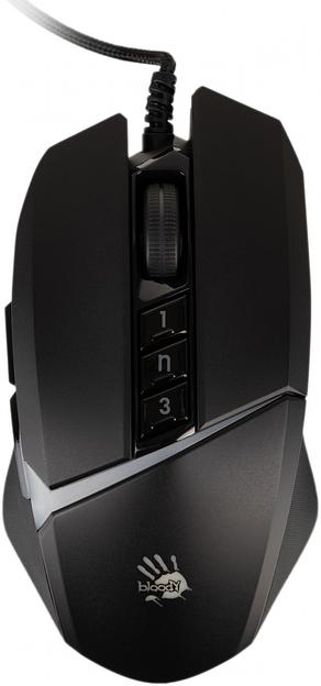 Мышь A4Tech Bloody W60 Max черный оптическая (10000dpi) USB (7but) фото 7