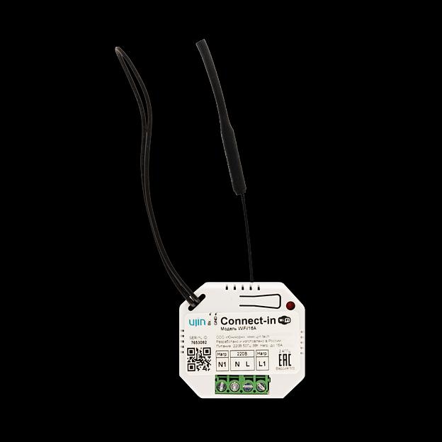 Встраиваемый коммутатор для розетки UJIN WiFi/16А фото 2
