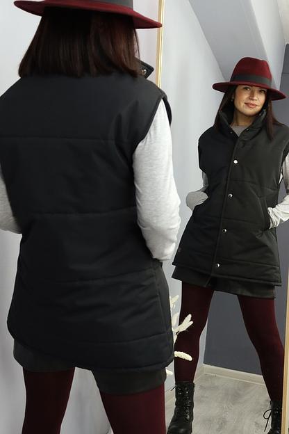 Жилет «Salma» воротник-стойка опт фото 1