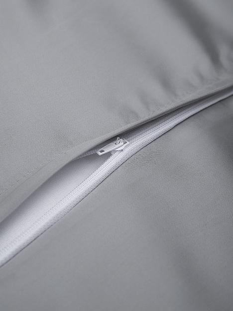 Семейный комплект постельного белья из тенселя «Серебро», Опт фото 4