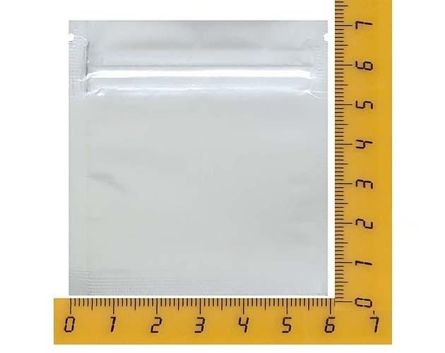 Пакет zip-lock (гриппер) фольгированный 6х7 см, 100 мкм фото 3