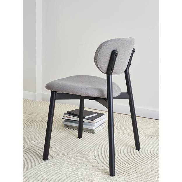 Стул Round, рогожка, дымчато-серый фото 9