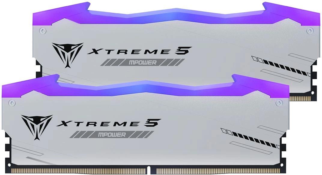 Память DDR5 2x24GB 6400MHz Patriot PVXR548G64C32KM Viper Xtreme 5 RGB RTL PC5-64000 CL32 DIMM 288-pin 1.45В Ret фото 1