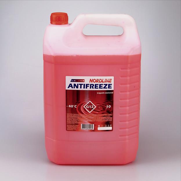 NORDLINE Антифриз G12 красный 10 кг фото 1