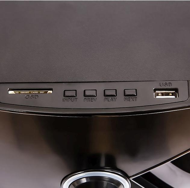 Акустическая система SUPRA SMB-290 (Bluetooth. Максимальная мощность: 550 Вт. Суммарная мощность (RMS) 60 Вт. FM тюнер. USB порт. SD порт. AUX вход. Пульт ДУ.) фото 4