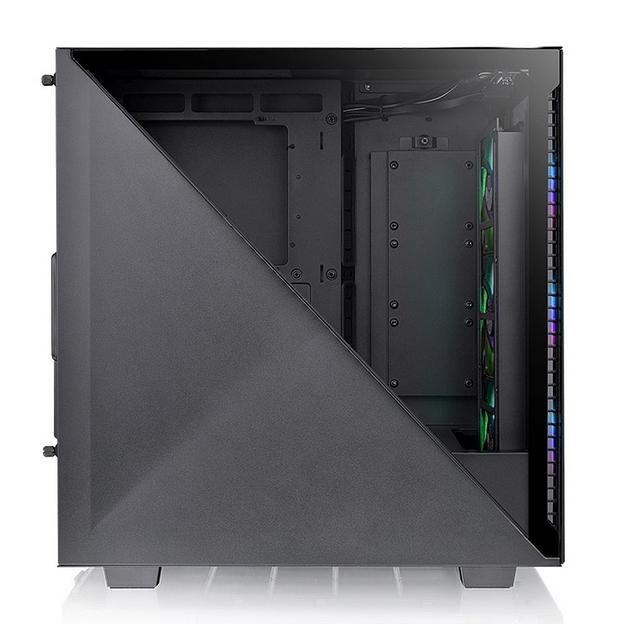 Корпус Thermaltake Divider 300 TG ARGB черный без БП ATX 2x120mm 2xUSB3.0 audio front door bott PSU фото 3