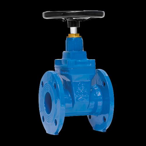 Задвижка с обрезиненным клином Ду400 PN16 FAF 6100 фото 1