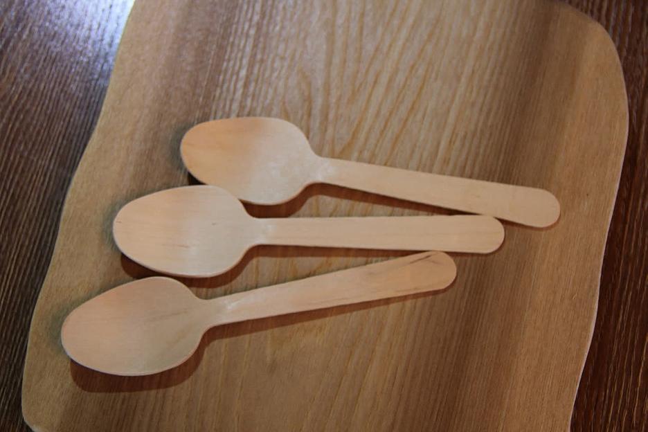 Набор одноразовых ложек 160 мм, 10 шт фото 5