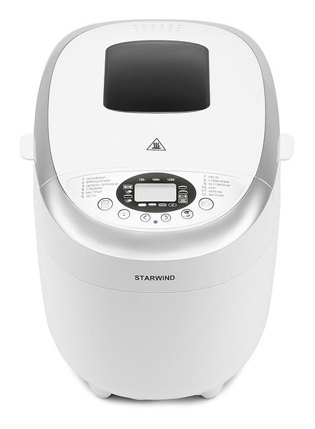 Хлебопечь Starwind SBMM1224 850Вт белый фото 2
