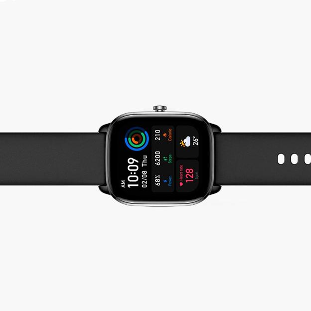 Смарт часы Amazfit GTS4 mini A2176 Чёрный фото 3