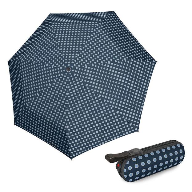 Зонт Knirps механический 6010 X1 NAVY DOT 95 6010 3000 фото 1