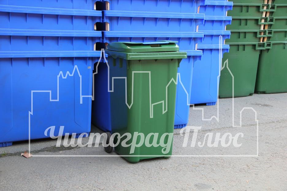 Евроконтейнер Razak 240 л Желтый фото 4