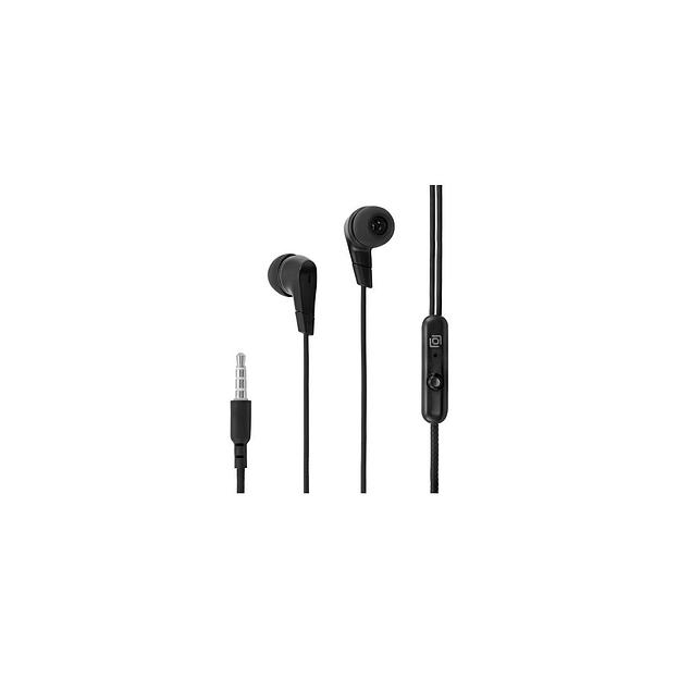 Наушники Oklick HS-S-250, 3.5 мм, внутриканальные, черный [ss-e161] фото 1