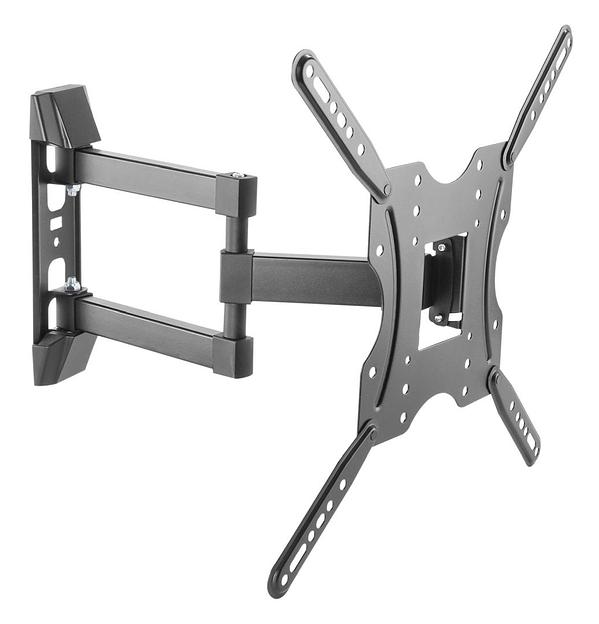 Кронштейн для телевизора Ultramounts UM 904 черный 32"-55" макс.30кг настенный поворотно-выдвижной и наклонный фото 1