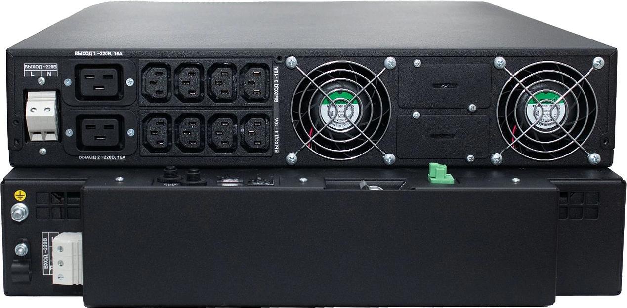 Источник бесперебойного питания Штиль STR1110SL 8000Вт 10000ВА черный фото 7