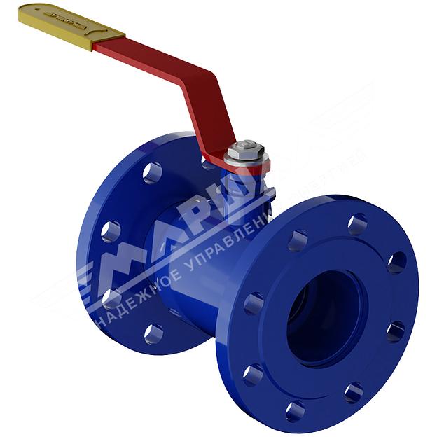 Кран шаровой стандартнопроходной фланцевый с рукояткой, Ду от 20 до 800 мм фото 1
