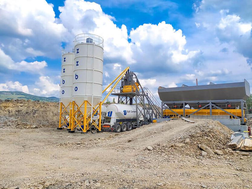 Бетонный завод СКИП-60 фото 5