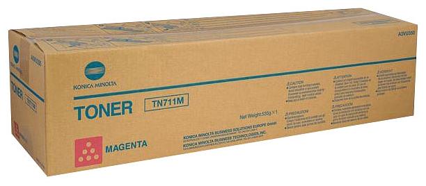 Расходные материалы к принтерам Konica Minolta TN-711M Toner Magenta (A3VU350) фото 1