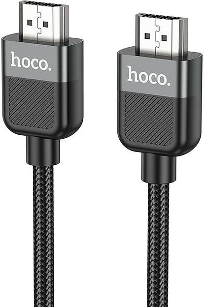 Кабель Hoco US09 ver2.0 HDMI (m) HDMI (m) 2м черный пакет (упак.:1шт) фото 1