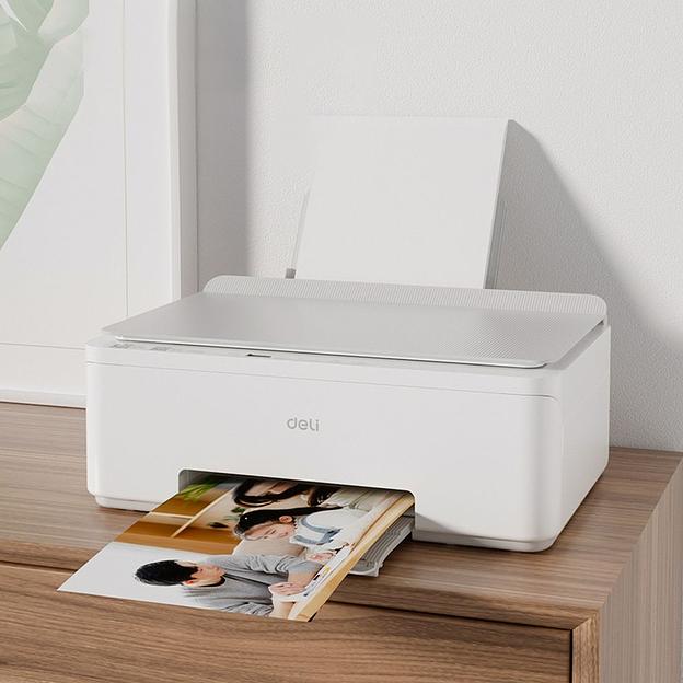 Deli D516W A4, МФУ, струйное, цветное, 8,5стр/мин, 4800x1200dpi,Ethernet/WiFi/Bluetooth, СНПЧ, [D511W/D516W/D511W-EA1] фото 3