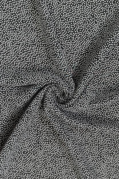 Шарф шифоновый  500/42/Черный, белый  фото 1