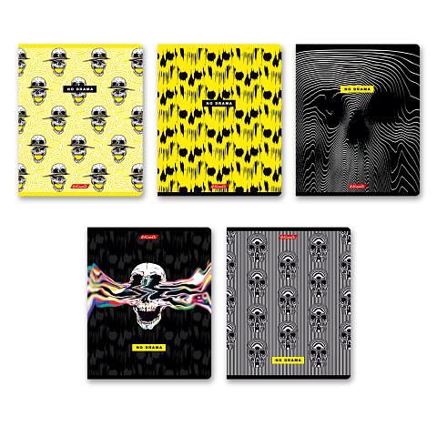 Тетрадь общая на скобе А5, 40 л., клетка, Взрыв мозга, 40ТСК5_8_2_1, SVETOCH фото 1