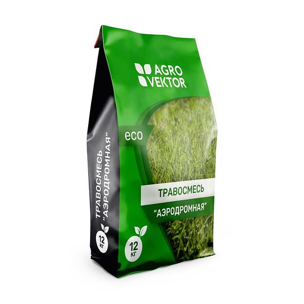 Семена газонной травосмеси АгроВектор «Аэродромная» фото 1