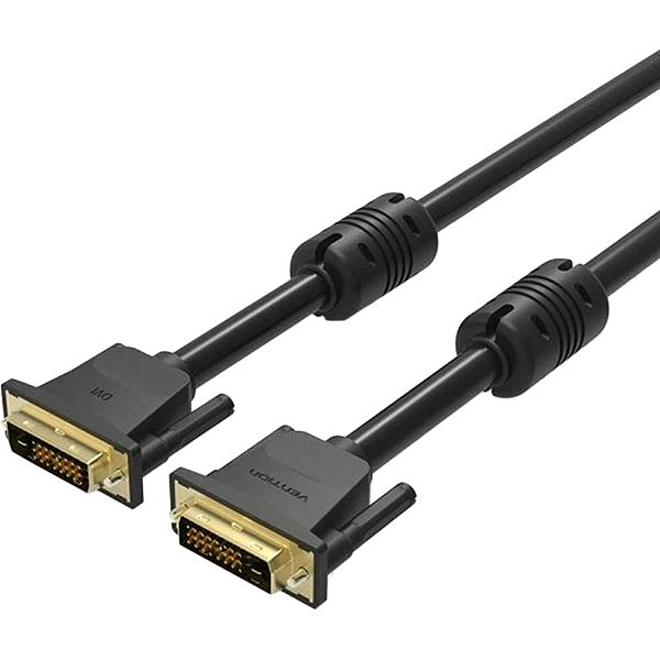 Кабель Vention DVI-D Dual link 25M/25M с ферритовым фильтром - 2м. Кабель Vention DVI-D(m)/DVI-D(m) - 2 м (EAABH) фото 5