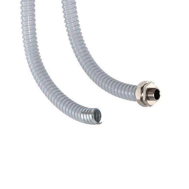 Dkc 6071R-020 Металлорукав DN 20мм в ПВХ изоляции, D вн 20,5 мм, D нар 25,5, 50 м, цветсерый фото 2