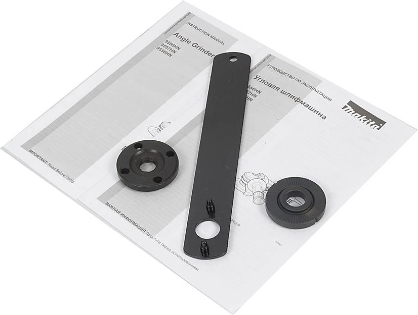 Углошлифовальная машина Makita 9558HNR 840Вт 11000об/мин рез.шпин.:M14 d=125мм фото 8