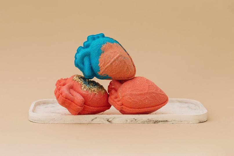 Бомбочка для ванны Eden touch «Анатомическое сердце» 200 г фото 2