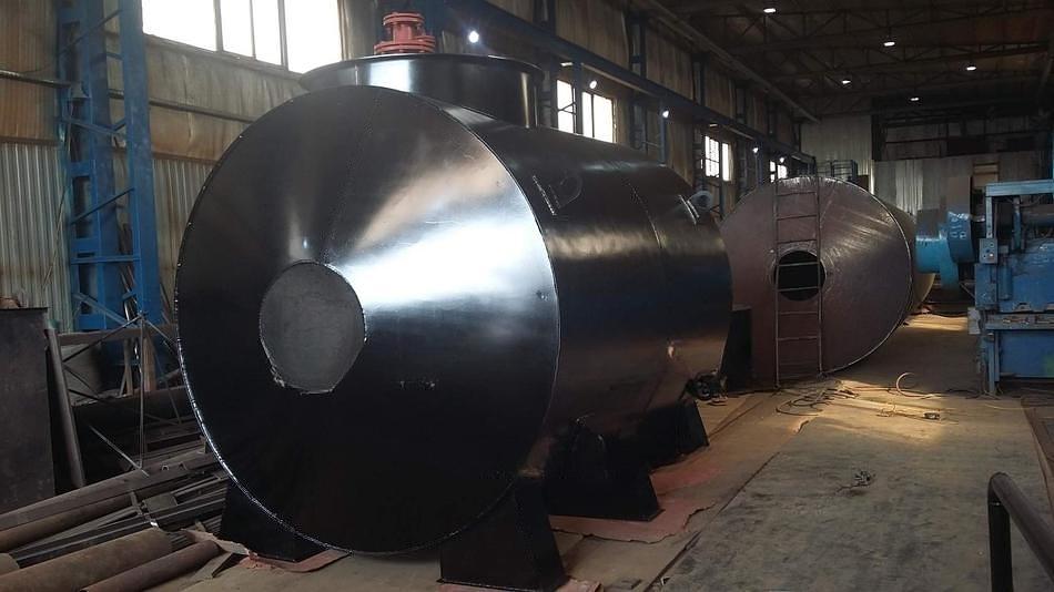 Резервуар горизонтальный стальной подземный РГСп-10 фото 1