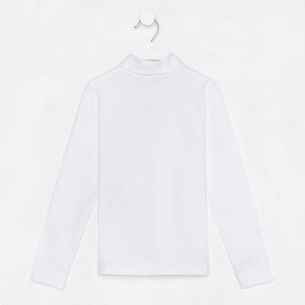 Водолазка для девочки Мануфактурная лавка, рост 122 см, белый ОПТ фото 9