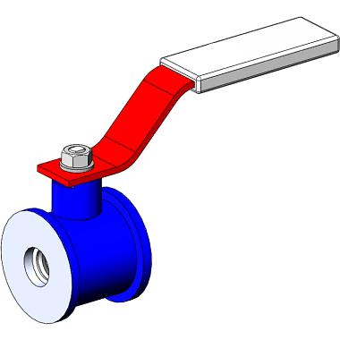 Кран шаровой ZTC-K153 фото 1