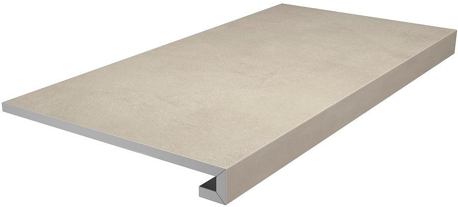 Ступень клееная Kerama Marazzi Про Чементо бежевый матовый 330x600 фото 1