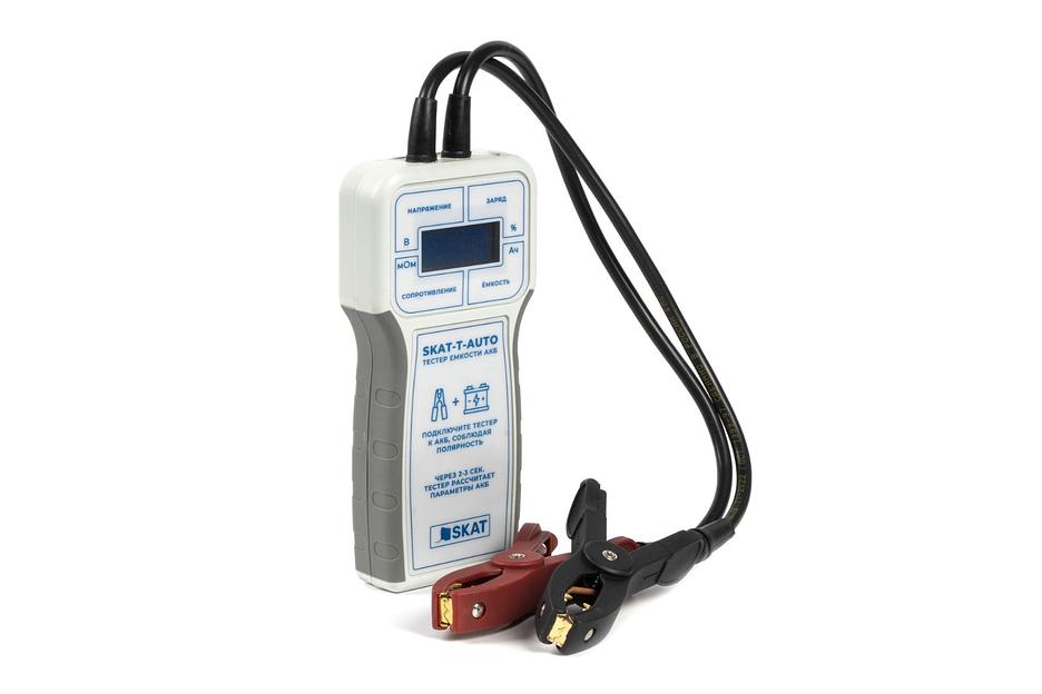 Тестер контроля емкости АКБ SKAT-T-AUTO автоматический фото 1