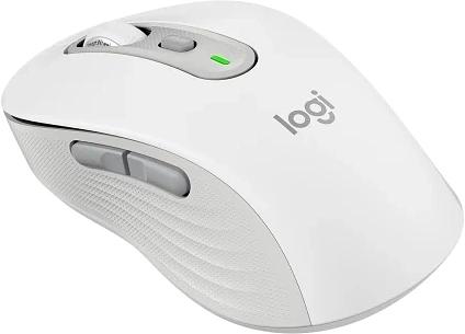Мышь Logitech M750 белый оптическая (4000dpi) беспроводная BT/Radio USB (5but) фото 5
