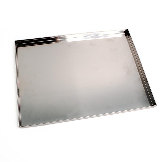 Противень 400х300 мм высота 20 мм 4 борта нержавеющая сталь фото 2