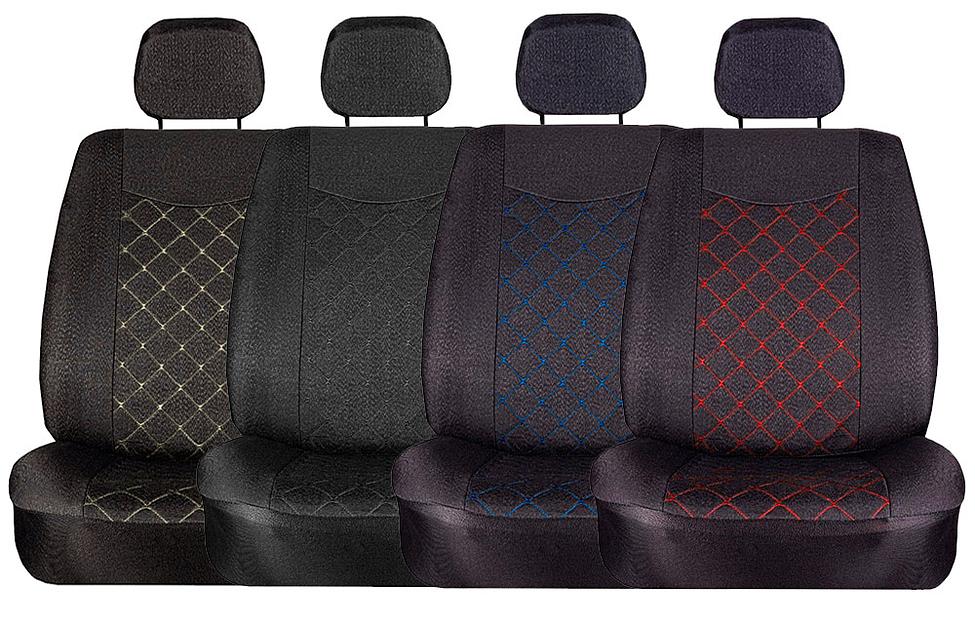 Чехлы на сидения универсальные Maximal Romb JJ 02, опт фото 2