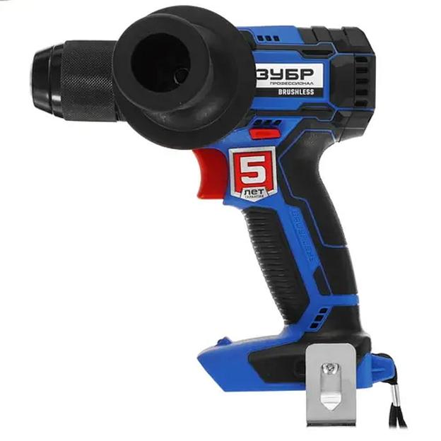 ЗУБР бесщеточная дрель-шуруповерт, Профессионал {Т7, 20 В, 70 Н·м, без АКБ} [DB-201] фото 2
