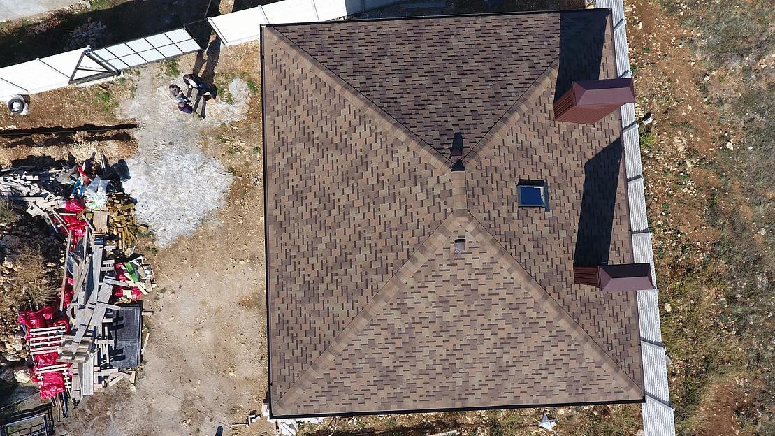 Гибкая черепица Döcke PIE Premium «Генуя» трюфель опт фото 4