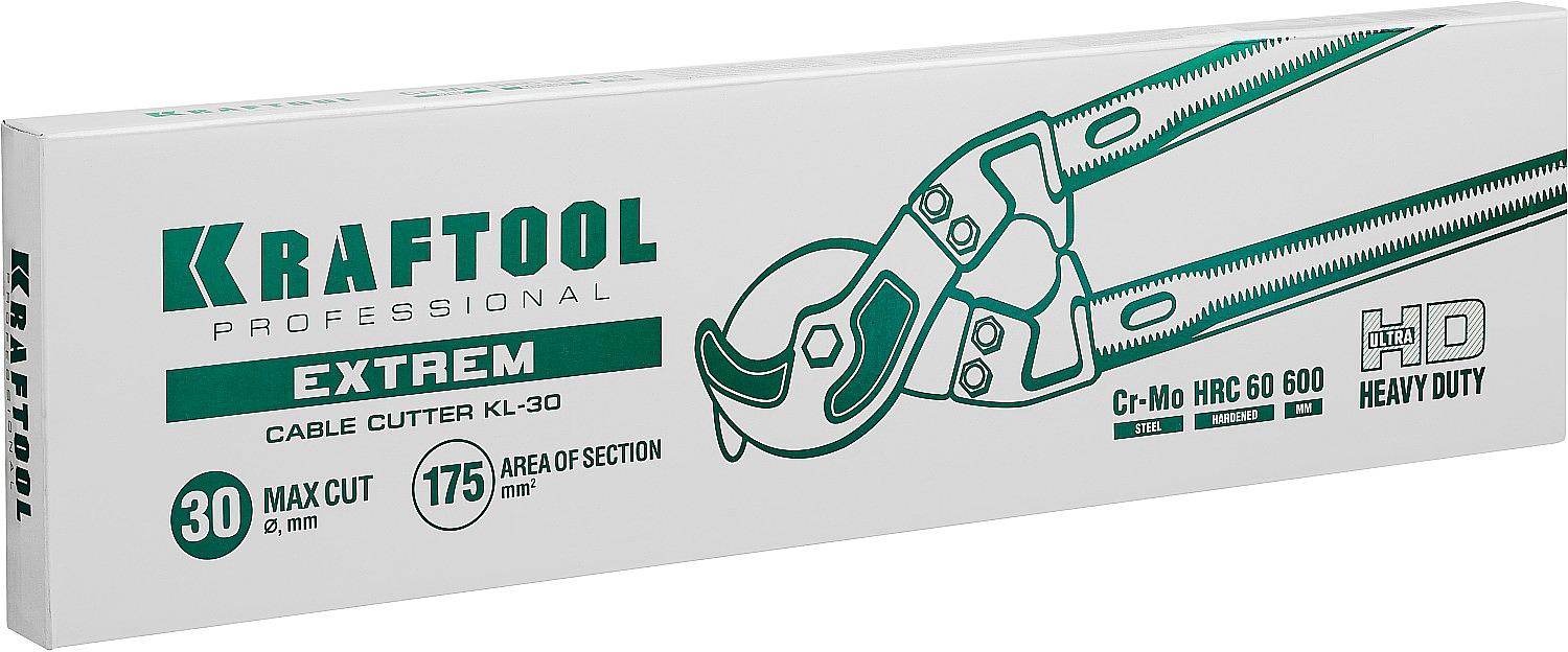 KRAFTOOL Extrem KL-30, кабелерез (23349-30)+N1237:O1249O1236:O1249 фото 5