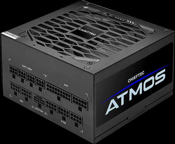 Chieftec Atmos CPX-750FC (ATX 3.0, 750W, 80 PLUS GOLD, Active PFC, 135mm fan, Full Cable Management, Gen5 PCIe) Retail фото 2
