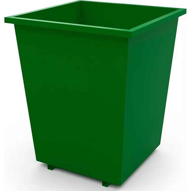 Контейнер для бытовых и промышленных отходов ТБО-0,75 без крышки фото 1